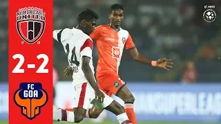 Hero ISL 2018-19 | NorthEast United FC  2-2 FC Goa | Highlights