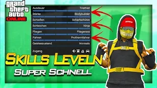 Schnell Skills und Fähigkeiten Leveln | Gta 5 Online | IRabbix