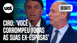 Debate Brazil Election 2022: Ciro x Bolsonaro: 'You corrupted your children and all your ex-wives'