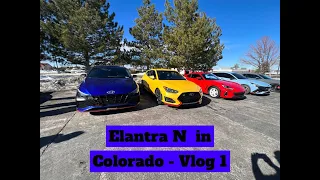Hyundai Elantra N in Colorado - Vlog 1