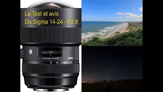 Objectif - Sigma 14 24 mm f2,8 DG HSM Art pour Canon - Le Test et avis complet