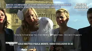 Pomeriggio Cinque: Grecia Colmenares , da Napoli, in diretta con Barbara D'Urso