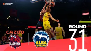 Kotsar, Thompson push Baskonia to pivotal win! | Round 31, Highlights | Turkish Airlines EuroLeague