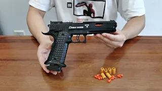 Combat Master 2011 Auto Shell Ejection Blowback Toy Gun Unboxing 2023