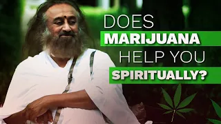 Gurudev on Cannabis: Is Weed a Spiritual Tool? #shorts