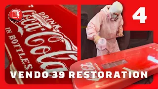 How to Paint a Vendo 39 | Vendo 39 Coke Machine Restoration