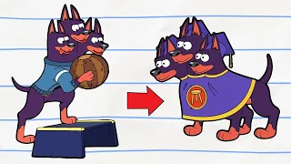 Dog Goes To SCHOOL! | Boy & Dragon | Cartoons For Kids | WildBrain Toons