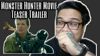 Monster Hunter Movie Teaser Trailer Reaction