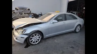 Покупка машины в США  Mercedes S550 W221 За 2300$