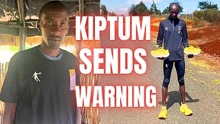 Kelvin Kiptum SENDS WARNING To Eliud Kipchoge "i will run the WR"