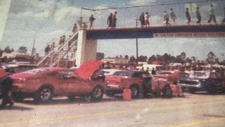 DBG: Early Time Capsule Jack Roush NASCAR Engine,  Sitting With Bob Glidden's 69 Mustang Convertible