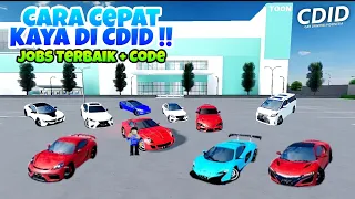 Cara Cepat Kaya dan jobs Terbaik Di CDID Revamp V0.4 !! | Roblox Car Driving Indonesia - 115