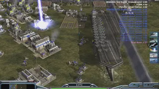 USA Laser - Command & Conquer Generals Zero Hour - 1 vs 7 HARD Gameplay