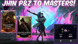 Jhin P&Z to Masters! (84% Winrate Over 25 Games) | Legends of Runeterra Competitive Deck Tech
