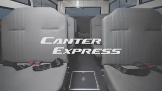 Comfy Interiors of the FUSO Canter Express