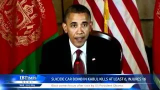 Suicide car bomb in Kabul kills at least 6, injures 16