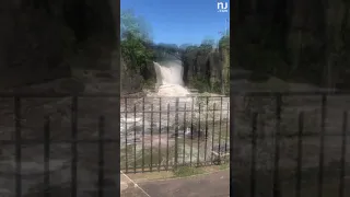 Great Falls in Paterson raging after Ida passed through N.J.