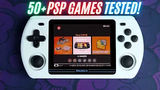 50+ PSP Games Tested on POWKIDDY RK2023