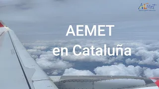 AEMET en Cataluña.  Resumen de la visita de la presidenta