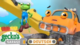 Monster Truck Rettungsmission | 60-minütige Zusammenstellung｜Geckos Garage Deutsch｜LKW für Kinder🛠️