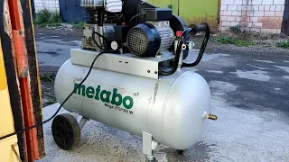 🔵 METABO MEGA 370/100W КОМПРЕССОР ОБСЛУЖИВАНИЕ, ТО