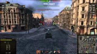 World Of Tanks AMX 13 90 vs 2*T1,  T44 and Object 416