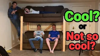 Does a double decker couch actually work?