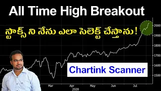 ALL TIMEHIGH BREAKOUT | HUGE VOLUME | ENTRY | STOPLOSS | TARGET | CHARTINK SCANNER