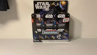 Unboxing 12 Star Wars Micro Galaxy Squadron blind boxes.