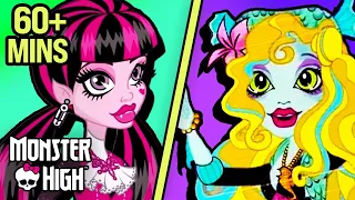 Draculaura Meets Her Crush! & More Full Episodes | 1 Hour Cartoon for Kids | Monster High