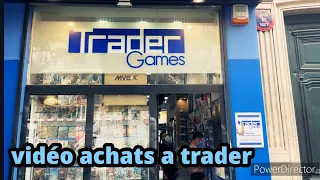 24# achats en boutique rétro gaming a république le 22/08/2022 a trader game