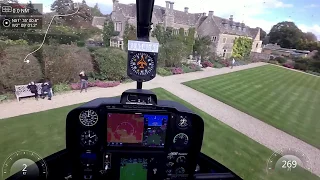 Robinson R66 Helicopter Flight to Kemble Airport