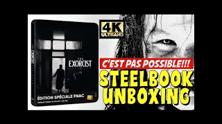 THE EXORCIST BELIEVER (DEVOTION) ★ C'EST PAS POSSIBLE!!! 😳 STEELBOOK 4K UHD/BLU-RAY FNAC UNBOXING!