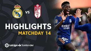 Highlights Granada CF vs Real Madrid (1-4)