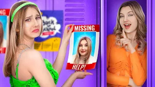 College Queen is Missing || Bad VS Good Girl at School