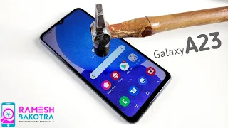 Samsung Galaxy A23 Screen Scratch test | Gorilla Glass 5
