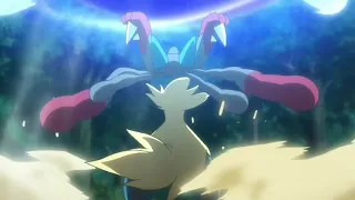 Ash’s Lucario And Greninja Bond Phenomenon | Pokémon Journeys Episode 108 English Sub