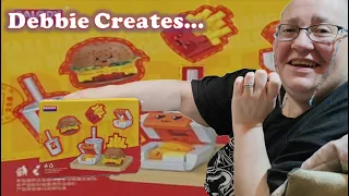 Fast Food Tray Building Blocks - Balody - Create Build and Review - Which Craft Wednesday