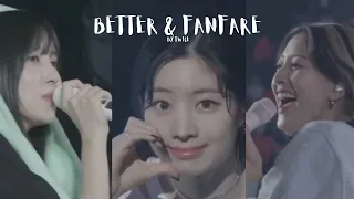 TWICE Performed "Better & Fanfare" [FULL MEDLEY] | JAPAN FAN MEETING DAY 1