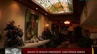 24 Oras: Bahay ni Sen. Pres. Juan Ponce Enrile