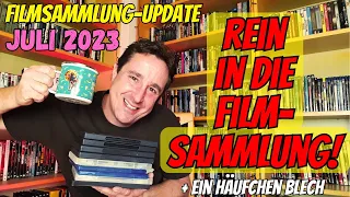 REIN IN DIE FILMSAMMLUNG - Filmsammlung-Update und ein Häufchen Blech! JULI 2023
