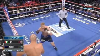 TYSON FURY vs OTTO WALLIN  fight highlights