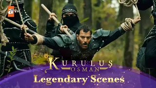 Kurulus Osman Urdu | Legendary Scenes - 35 | Cerkutay phir se bandi bana.