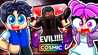 I CHEATED In 1v1 Mode With NEW EVIL SECRET AGENT COSMIC UNIT! (Skibidi Tower Defense)