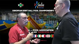 Euro 2023 - Interview Tony Drago - Mens Singles