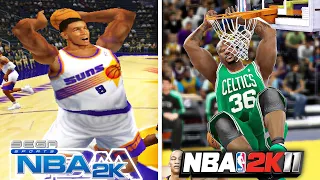 DUNKING With The FATTEST Player In EVERY NBA 2K!