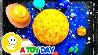 Solar System Model | Solar System Craft | 3D Planets Project | 8 Planets for kids | DIY Planets