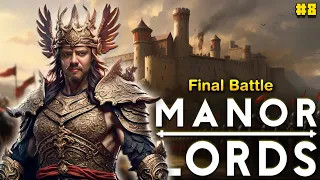 #8 | [ENDING] Manor Lords | Final Battle | Full Gameplay | HINDI