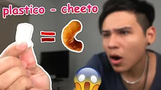 NUNCA VOLVERE A COMER ESTO..!! | -Los Cheetos son de Plastico (LA VERDAD)