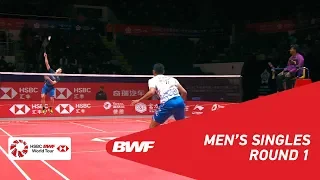 R1 | MS | Tommy SUGIARTO (INA) vs Kantaphon WANGCHAROEN (THA) | BWF 2018